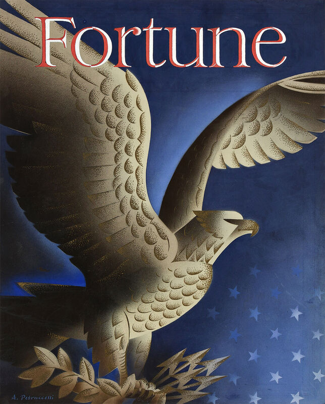 Antonio Petruccelli - American Eagle  - Fortune Magazine Cover Alternate  February