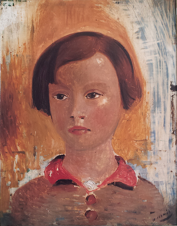 Andre Derain - Portrait of a Little Girl