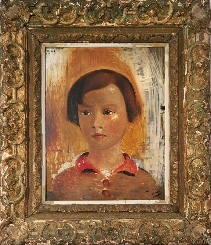 Andre Derain - Portrait of a Little Girl