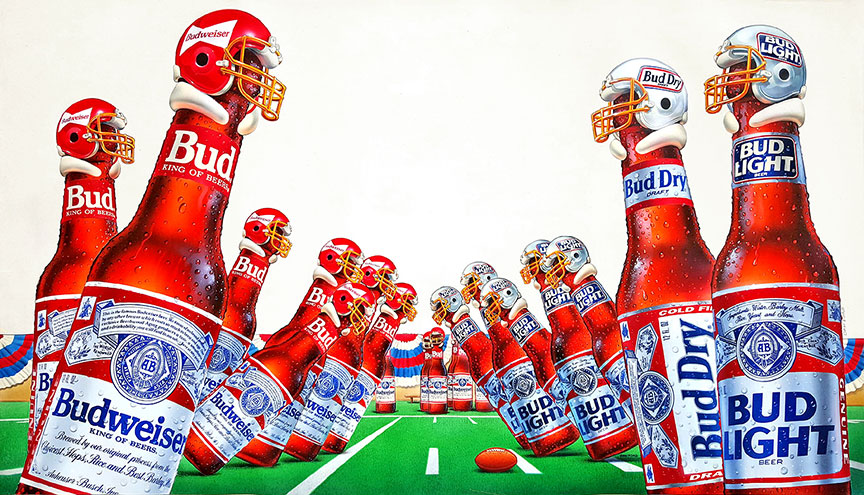 Dan Ford - Superbowl, Bud Bowl Budweiser Beer