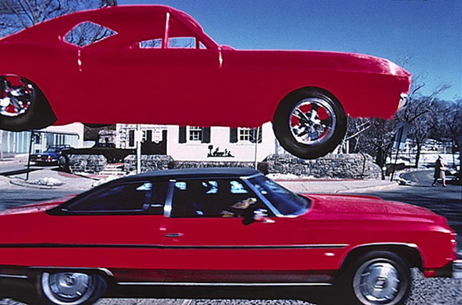 Red Car over Red Car, 1977