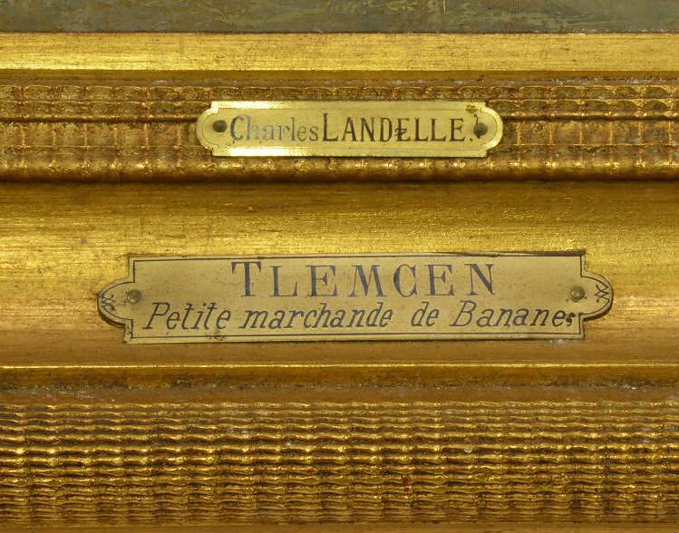 Charles Landelle - Tlemcen: Petite Marchande De Banane