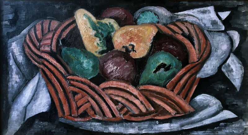 Marsden Hartley - Basket with Fruit
 ‘Still Life with Pears’