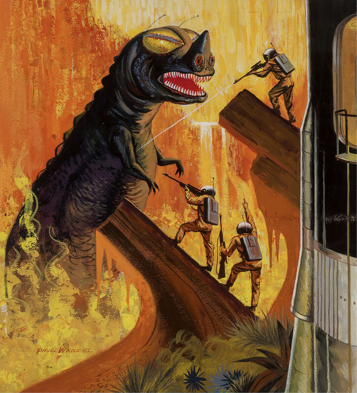 Paul Wenzel - Godzilla like Dinosaur Monster