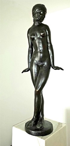 Francois Emile Popineau - Danseuse — Femme nue