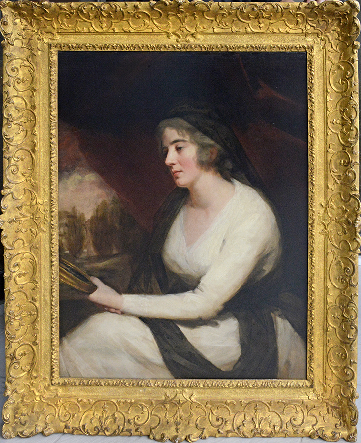 Sir Henry Raeburn - Portrait of Mrs. Johnstone