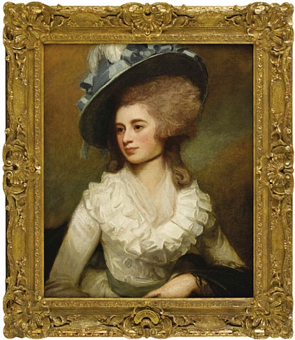 George Romney - Portrait of Lady Caroline Price