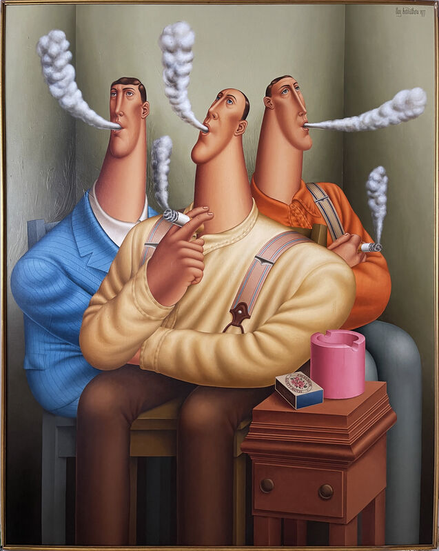 Roy Carruthers - Suitor with Voyeur
 ‘Three Smokers’