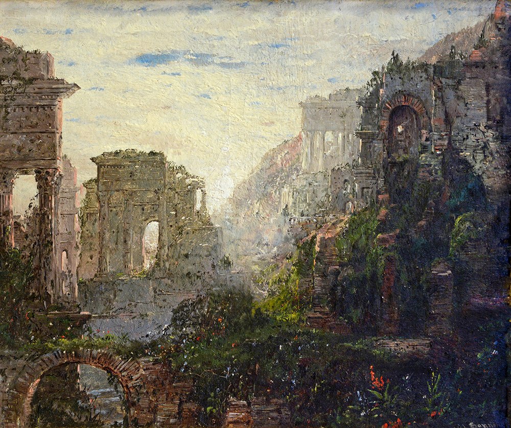 William Louis Sonntag - Classical Ruins